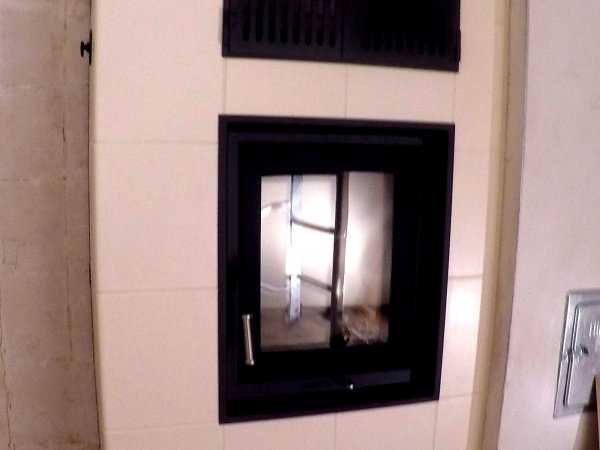 Kachelofen modern (Privathaus, Region Erfurt)